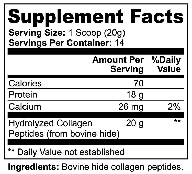 VIREA™ Grass-Fed Hydrolyzed Collagen Peptides