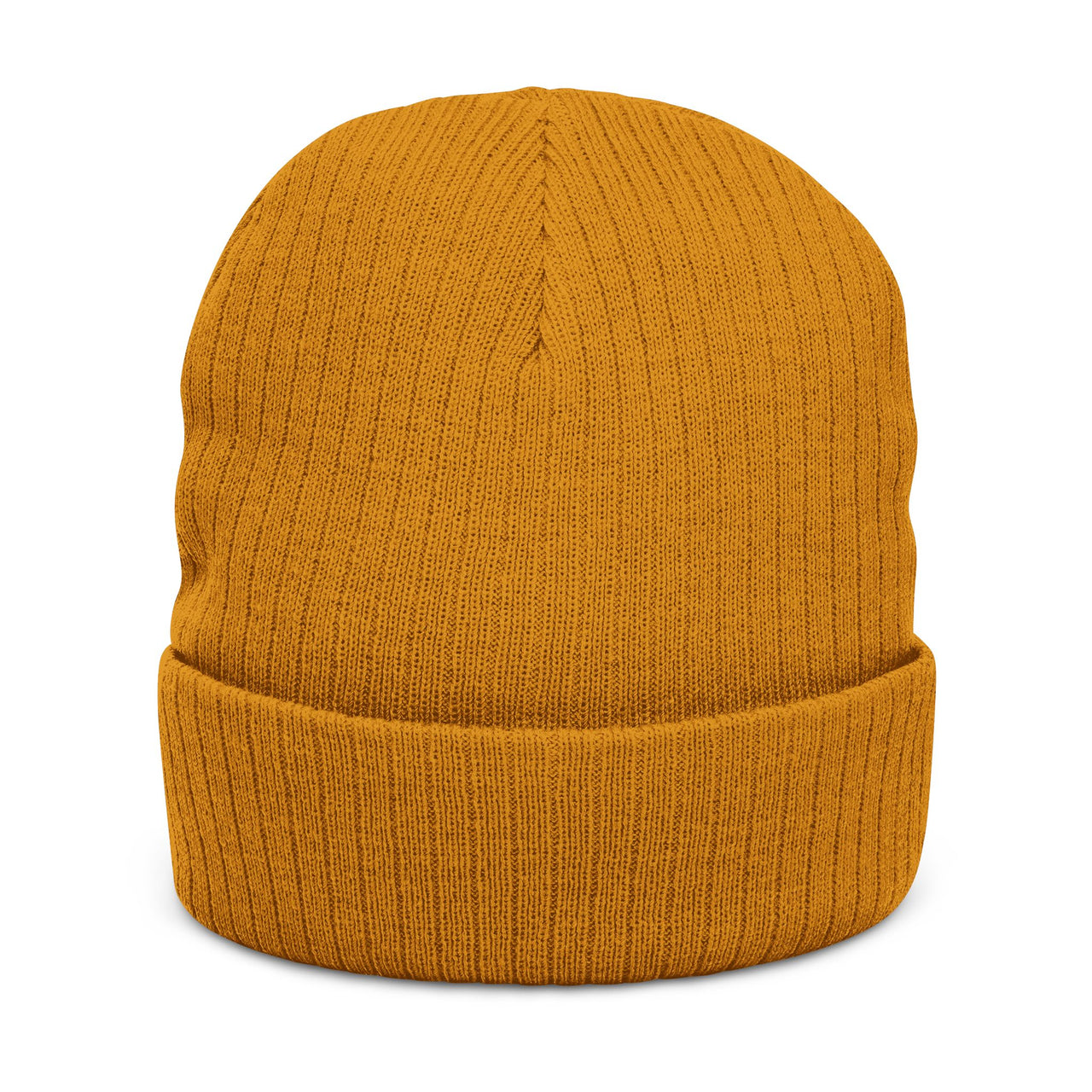 Embroidered Ribbed Knit Beanie - VIREA